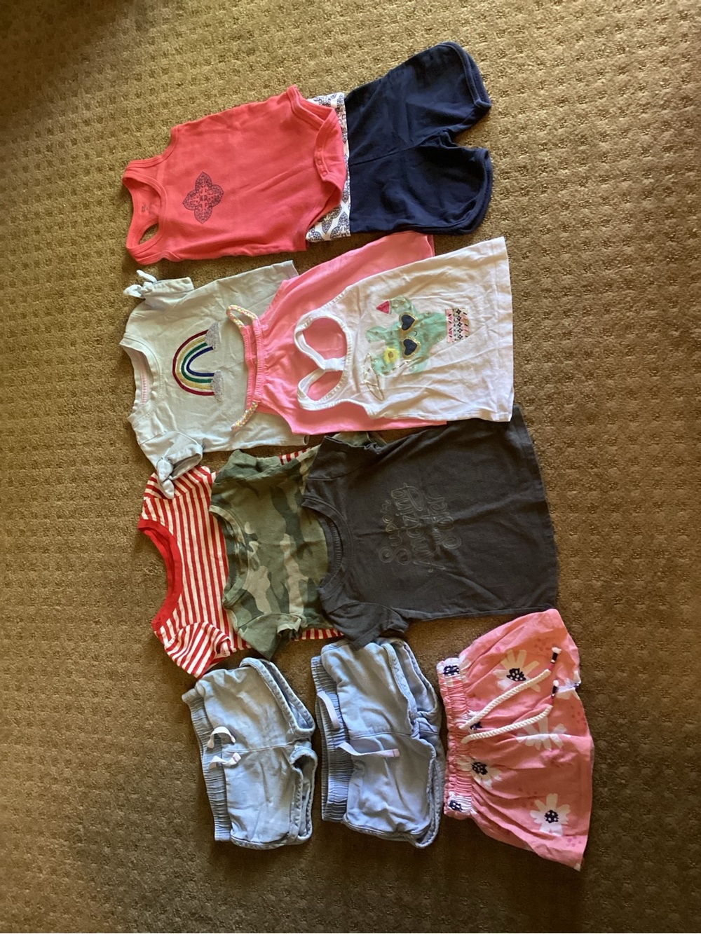 Girls Pink Tank Top with Butterfly Graphic